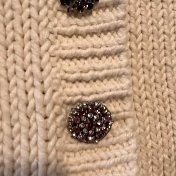 ba&sh Cream Button-Up Cardigan - Picture 6 of 8